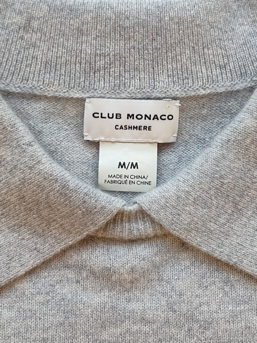 Club Monaco Cashmere Sweater Medium Classic Luxe Quiet Luxury Minimalist Capsule - Picture 8 of 12